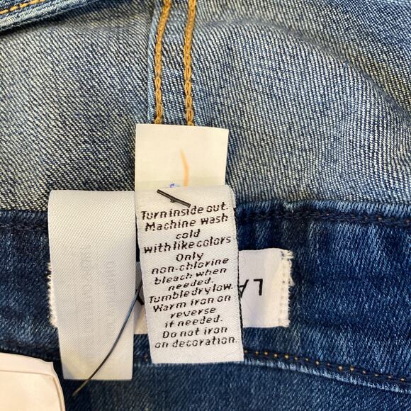 Lane Bryant Girlfriend Short Mid-Rise Denim Jean Shorts NWT Sz 20 Flex - Picture 9 of 15